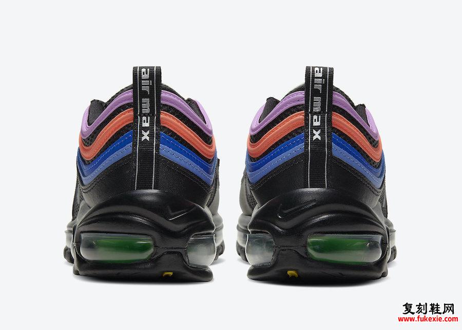 Nike Air Max 97 Black Multicolor CW6028-001发售日期