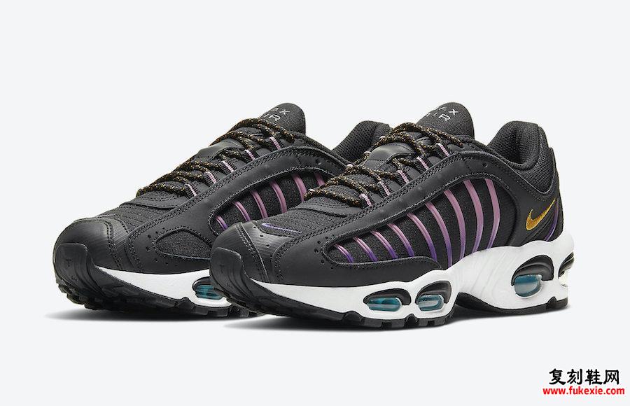 Nike Air Max Tailwind 4 SE ACG黑色花粉上升电压紫色CU9240-001发售日期信息