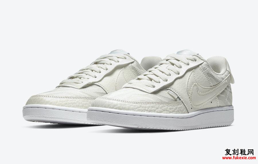 Nike Court Vision Low Premium Sail CI7599-100发售日期