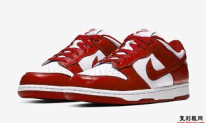 Nike Dunk Low White University Red CU1727-100发售日期