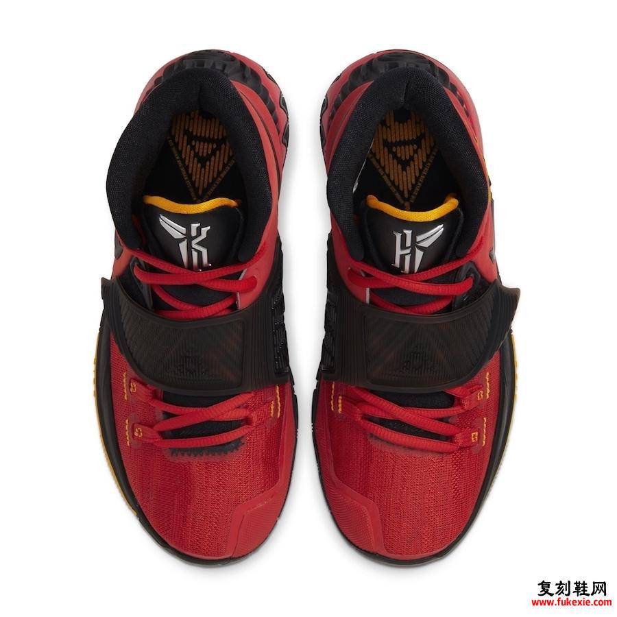 Nike Kyrie 6 GS Bruce Lee Red发售日期