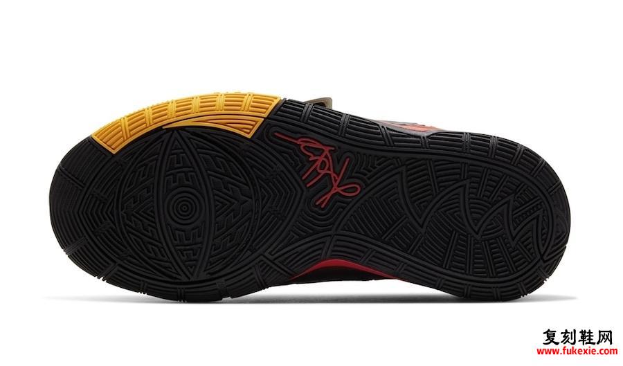 Nike Kyrie 6 GS Bruce Lee Red发售日期