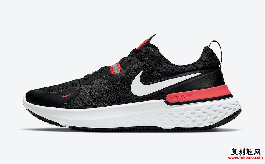 Nike React Miler Black Laser Crimson CW1777-001发售日期信息