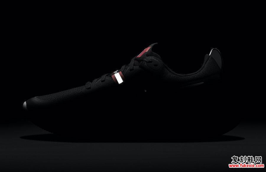Nike React Miler Black Laser Crimson CW1777-001发售日期信息