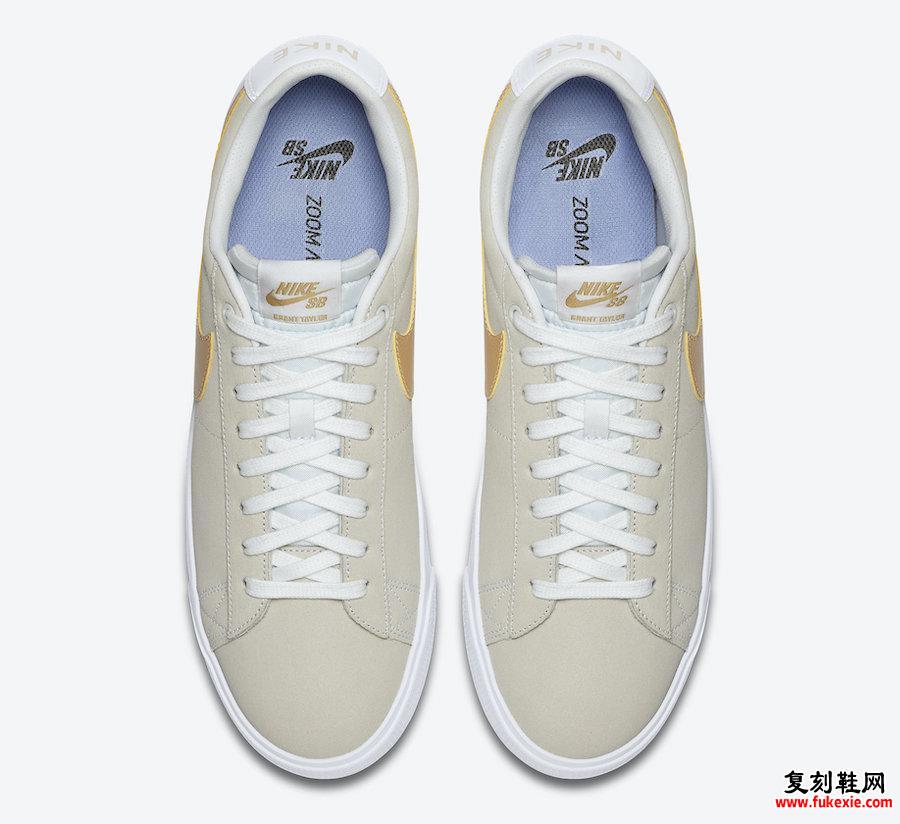 Nike SB Blazer Low Grey Yellow 704939-104发售日期信息