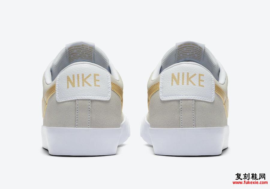 Nike SB Blazer Low Grey Yellow 704939-104发售日期信息