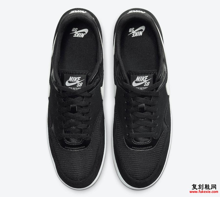 Nike SB GTS Return Black Gum CD4990-001发售日期信息