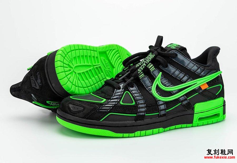 灰白色Nike Air Rubber Dunk Green Strike CU6015-001发售日期信息