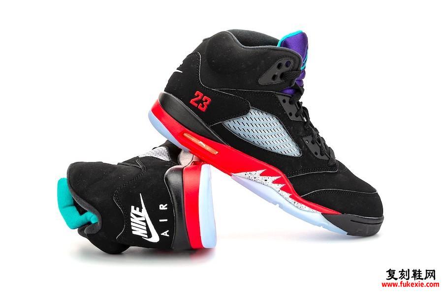 前3款Air Jordan 5发售信息