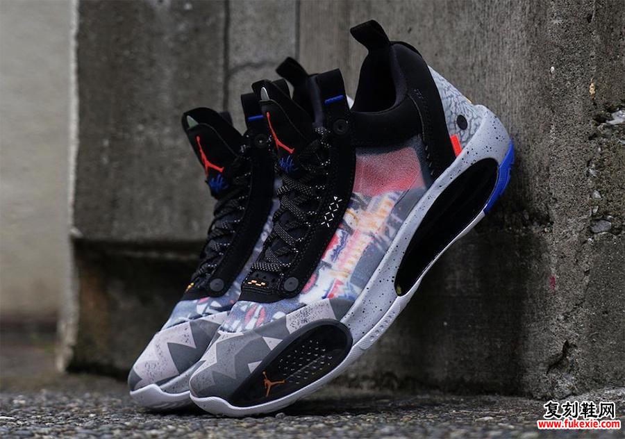 Air Jordan 34 Low Print CZ7746-008发售日期