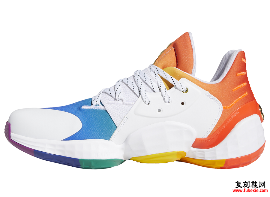 adidas Harden Vol。 4 Pride FX4797发布日期信息