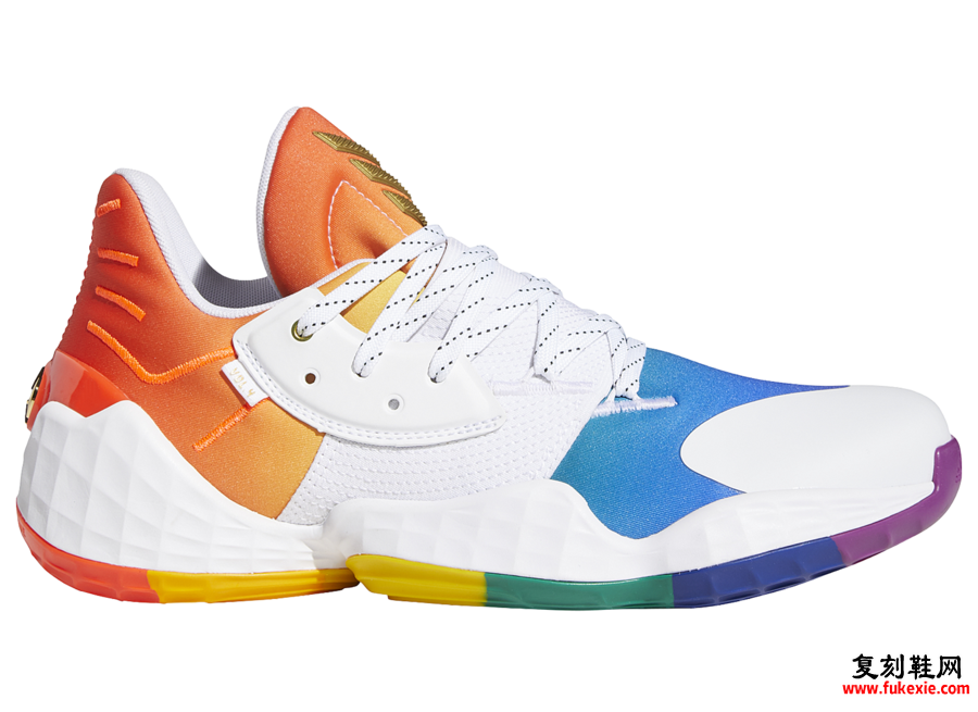 adidas Harden Vol。 4 Pride FX4797发布日期信息