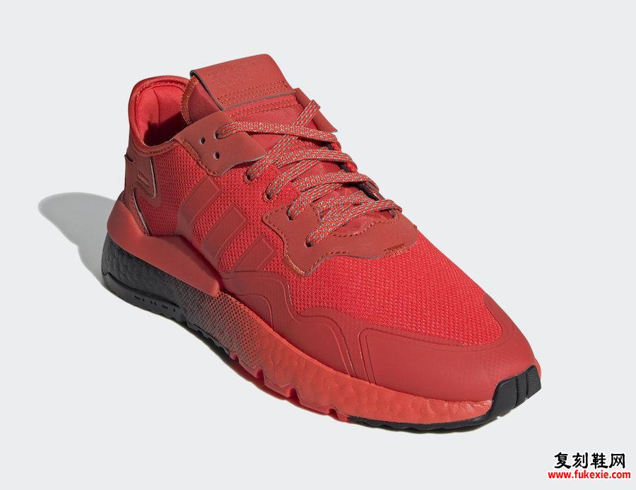 adidas Nite Jogger Hi-Res Red EF5415发售日期