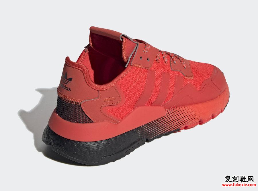 adidas Nite Jogger Hi-Res Red EF5415发售日期