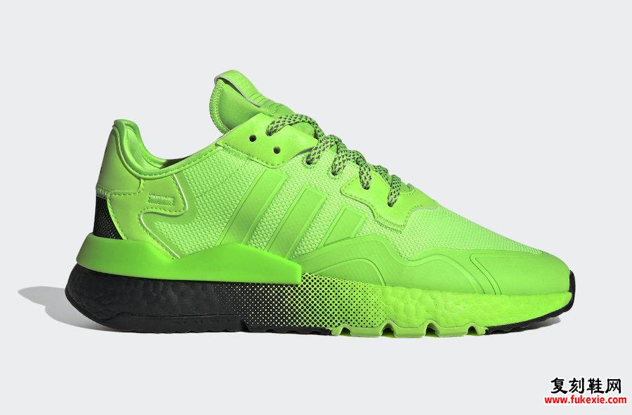 adidas Nite Jogger Signal Green EF5414发售日期