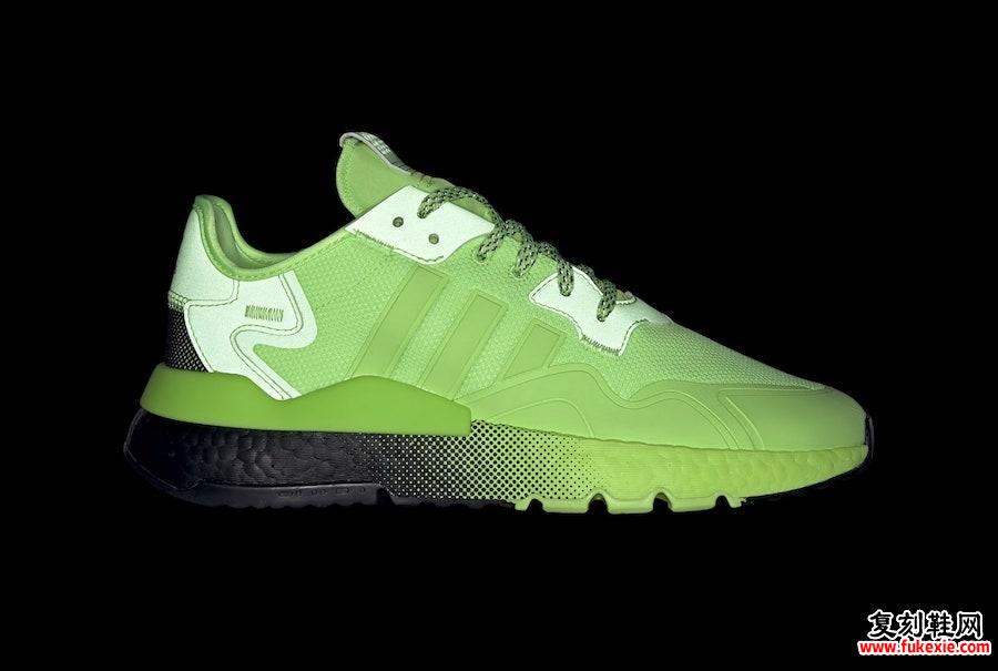 adidas Nite Jogger Signal Green EF5414发售日期