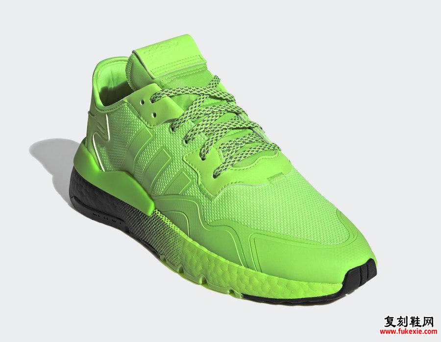 adidas Nite Jogger Signal Green EF5414发售日期