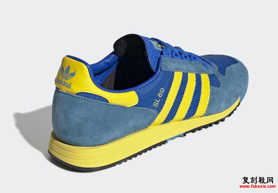 adidas SL 80 Glow Blue FV4029发售日期