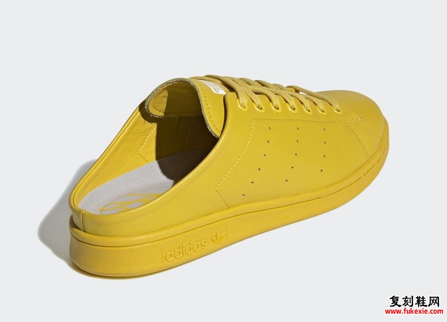 adidas Stan Smith Slip Yellow FX0531发售日期