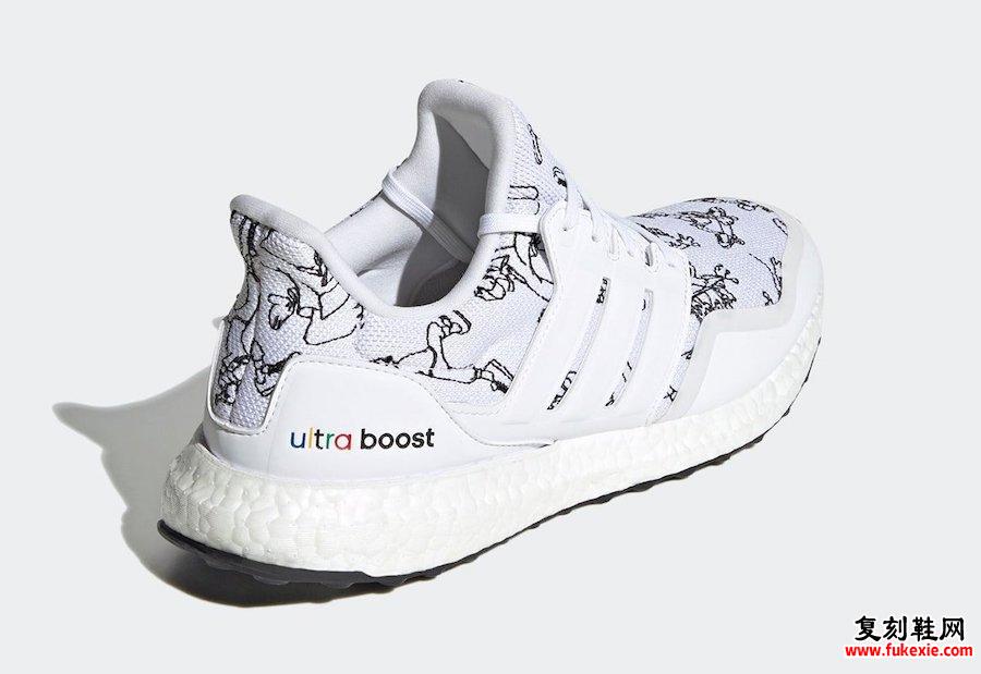 迪士尼adidas Ultra Boost Goofy White FV6049发售日期