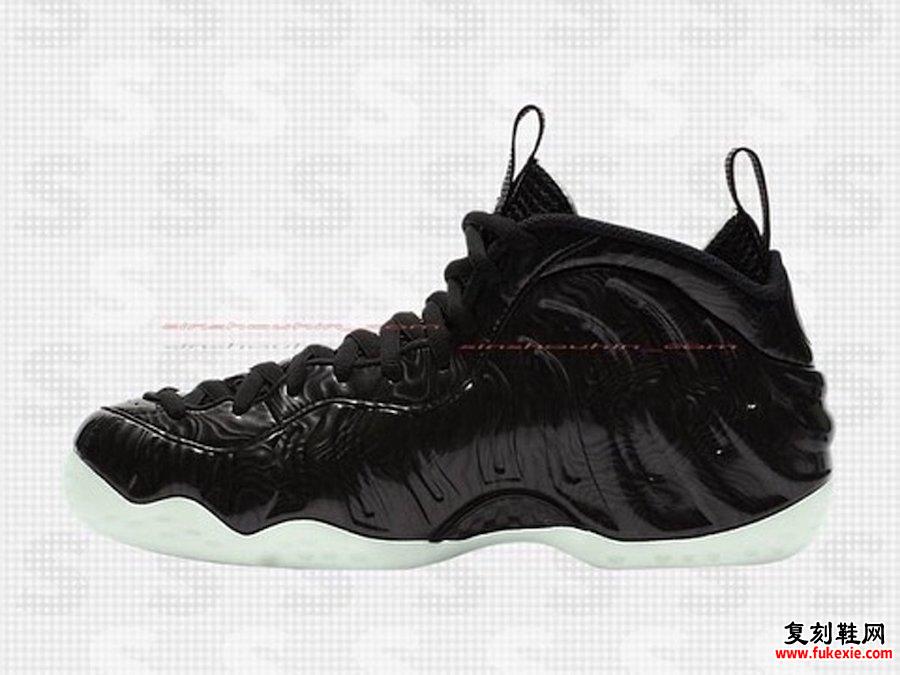 Nike Air Foamposite One Black Glow发售日期