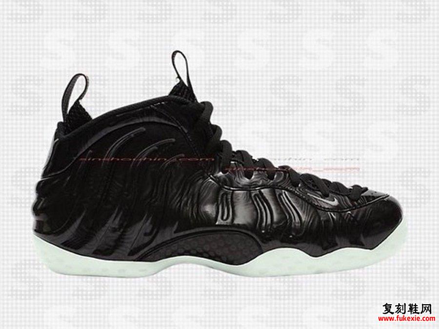 Nike Air Foamposite One Black Glow发售日期