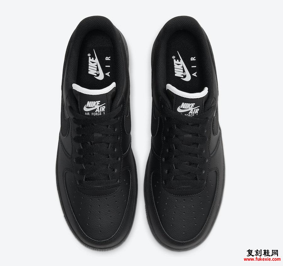 Nike Air Force 1 Low Black CJ1607-001发售日期
