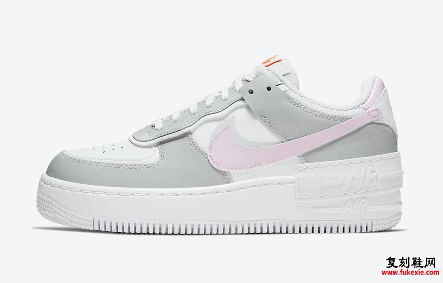 Nike Air Force 1 Shadow Pink Foam CZ0370-100发售日期