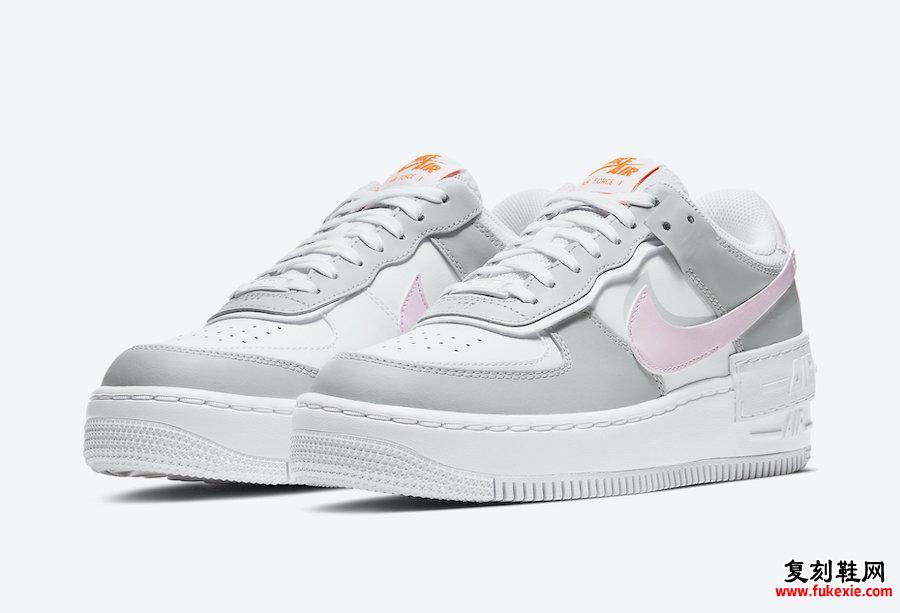 Nike Air Force 1 Shadow Pink Foam CZ0370-100发售日期