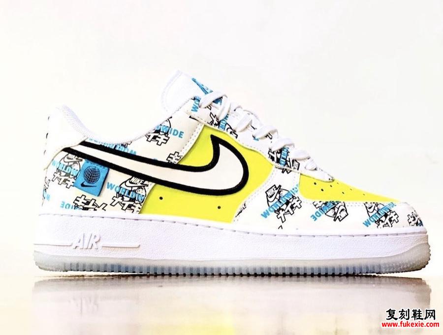 Nike Air Force 1 Worldwide Japan发售日期