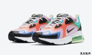 Nike Air Max 200 Pink Red Blue Aqua Green CJ0630-600发售日期