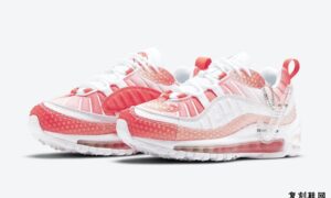 Nike Air Max 98 Bubble Track Red Barely Rose CI7379-600发售日期