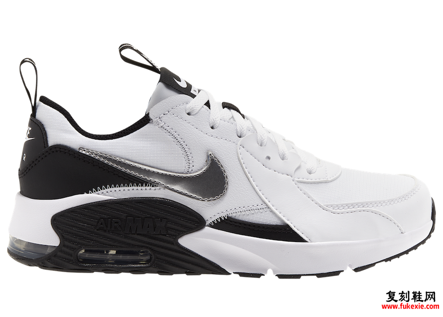 Nike Air Max Excee White Silver Black CZ4990-100发售日期