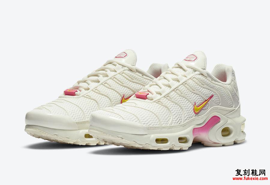 Nike Air Max Plus Sail Pink Yellow CZ0373-100发售日期