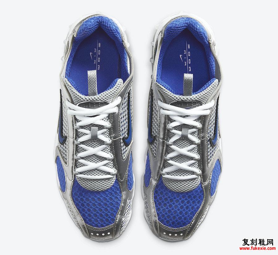 Nike Air Zoom Spiridon Cage 2 Royal CJ1288-002发售日期