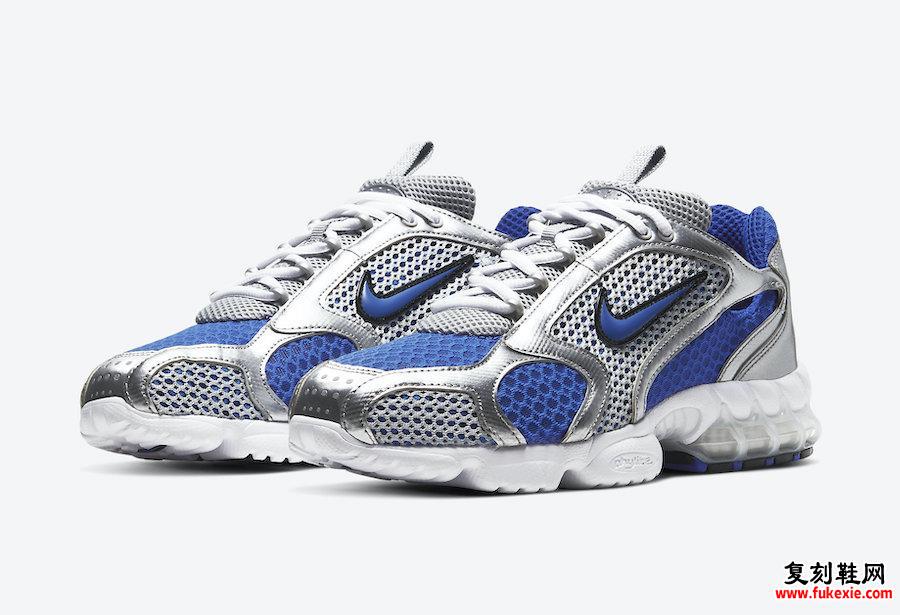 Nike Air Zoom Spiridon Cage 2 Royal CJ1288-002发售日期