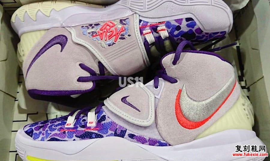 Nike Kyrie 6 Asia灰紫色