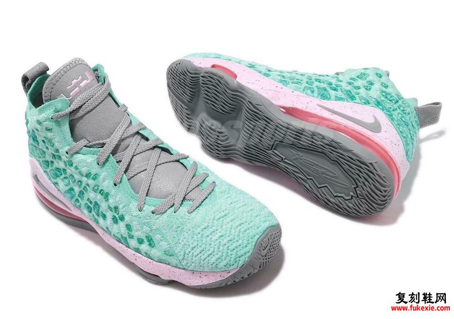 Nike LeBron 17 GS South Beach BQ5594-444发售日期信息