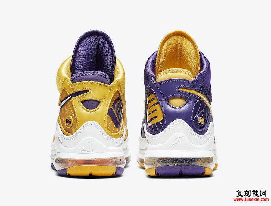 Nike LeBron 7 Lakers CW2300-500发售日期