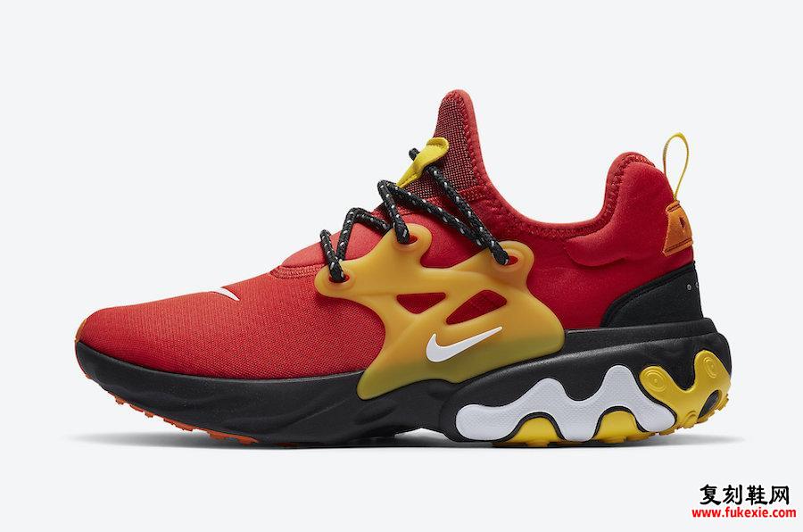 Nike React Presto Chile Red CZ9273-600发售日期