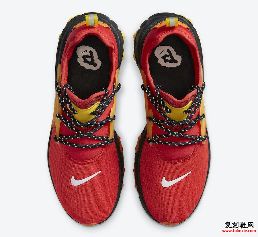 Nike React Presto Chile Red CZ9273-600发售日期