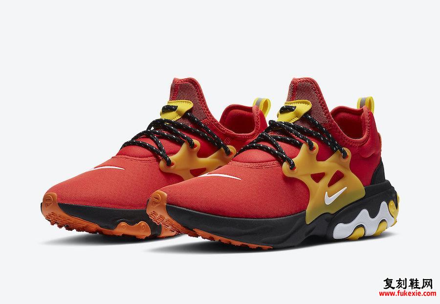 Nike React Presto Chile Red CZ9273-600发售日期