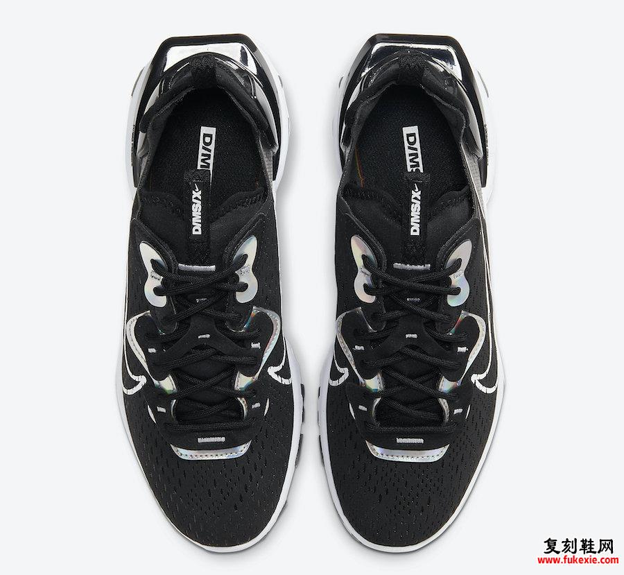 Nike React Vision Essential Black Iridescent CW0730-001发售日期信息