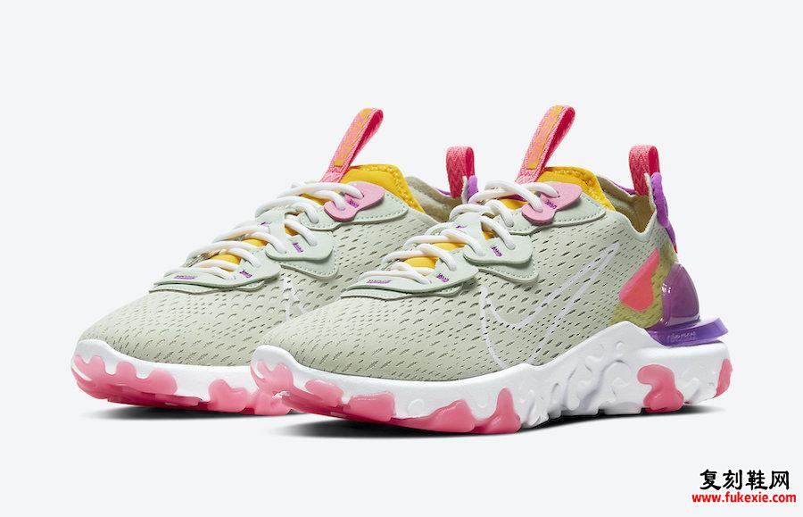 Nike React Vision开心果Frost CI7523-300发售日期