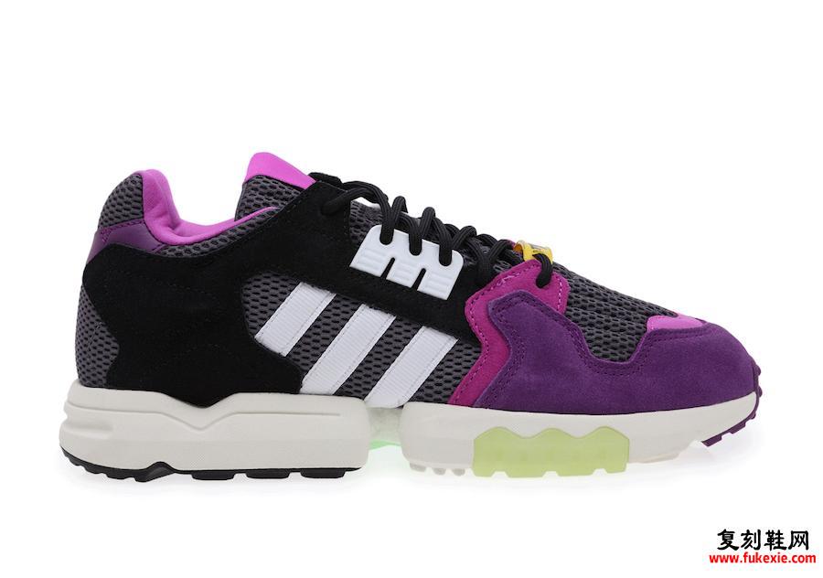 忍者adidas ZX Torsion Glory Purple FW9831发售日期