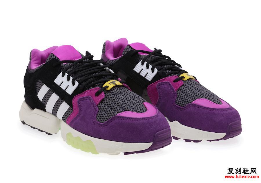 忍者adidas ZX Torsion Glory Purple FW9831发售日期