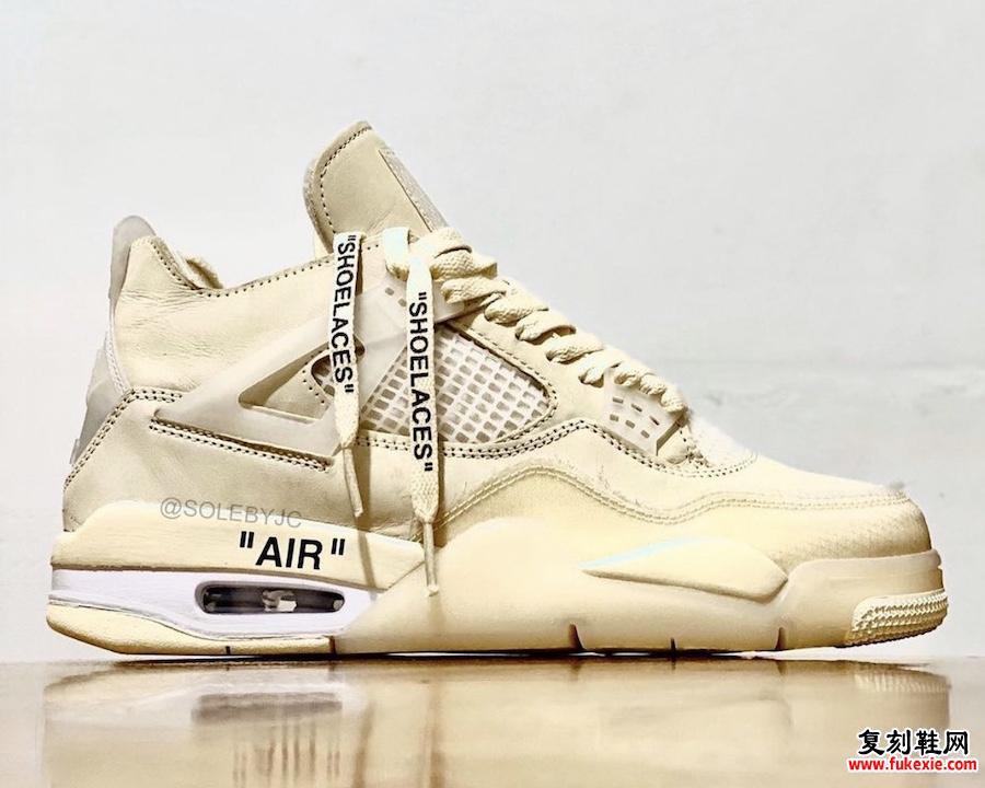 灰白色Air Jordan 4 Sail CV9388-100发售日期