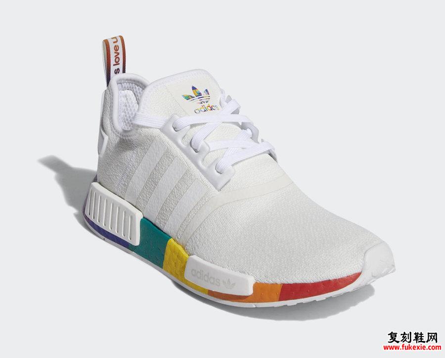 骄傲的阿迪达斯NMD R1 FY9024