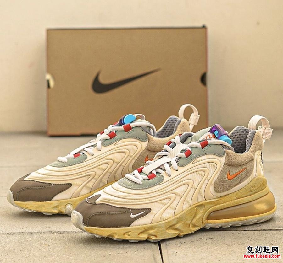 Travis Scott Nike Air Max 270 React CT2864-200发售