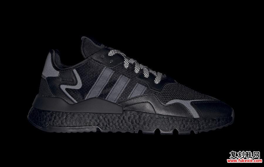 adidas Nite Jogger Black Reflective FV1277发售日期